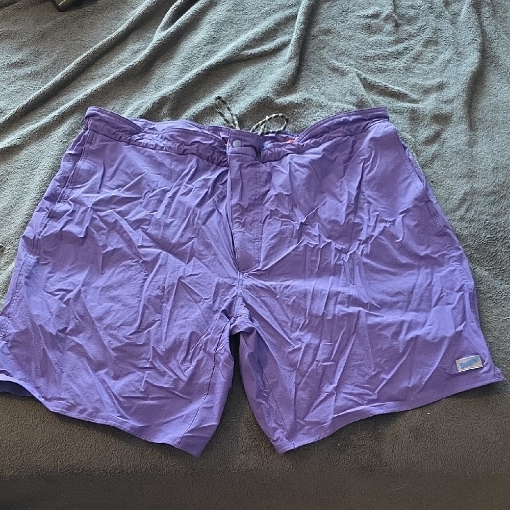 Duluth Trading Co Men's Purple Swim Trunks